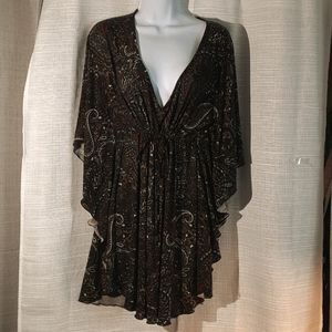 Veronica M Bohemian Paisley Butterfly Dress